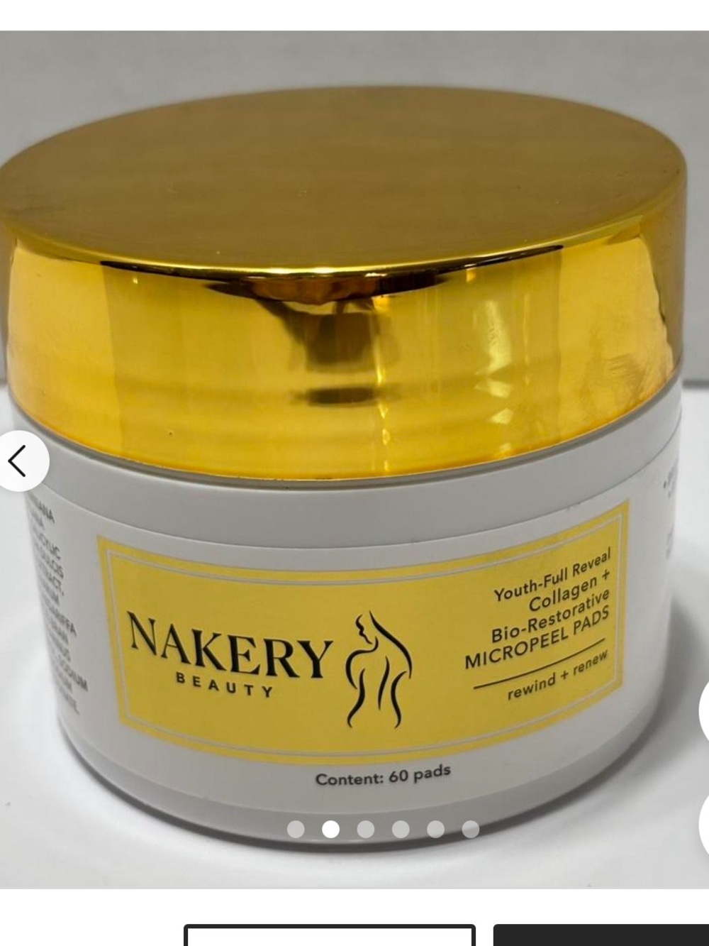 Nakery Beauty Collagen Micropeel Pads